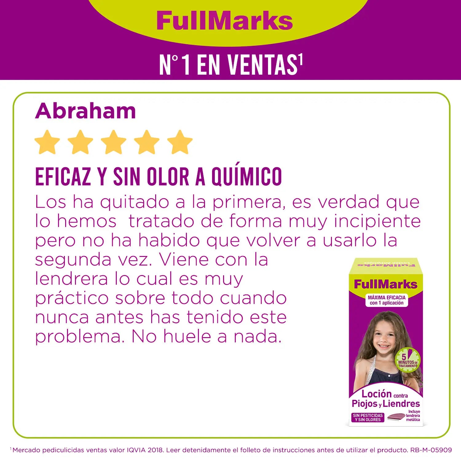 Fullmarks Solución Pediculicida, 100ml