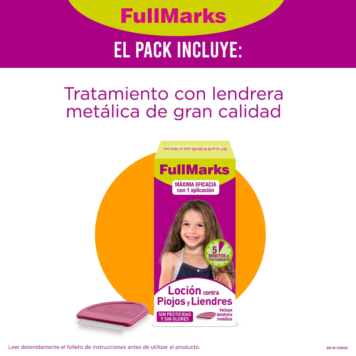 Fullmarks Solución Pediculicida, 100ml