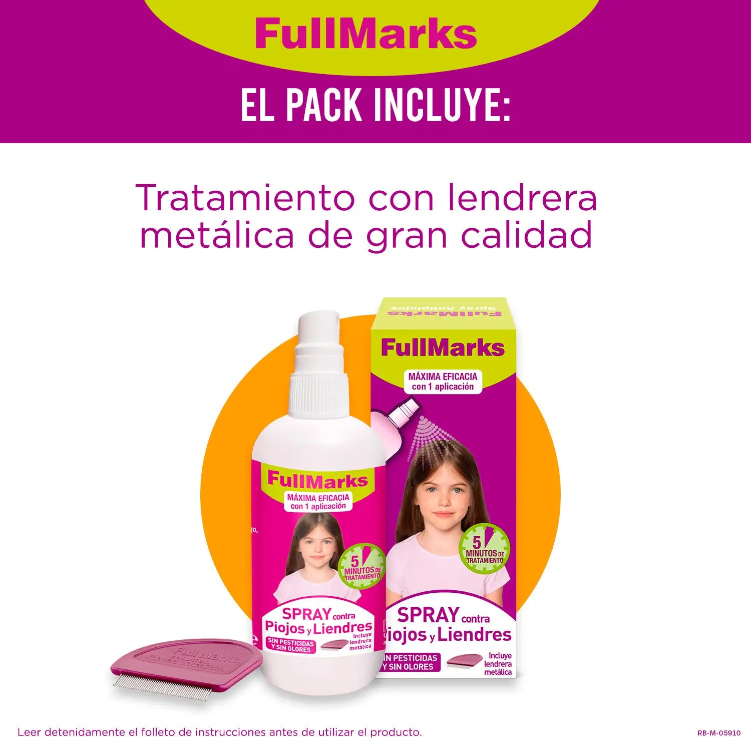 Fullmarks Spray Antipiojos 150 ml