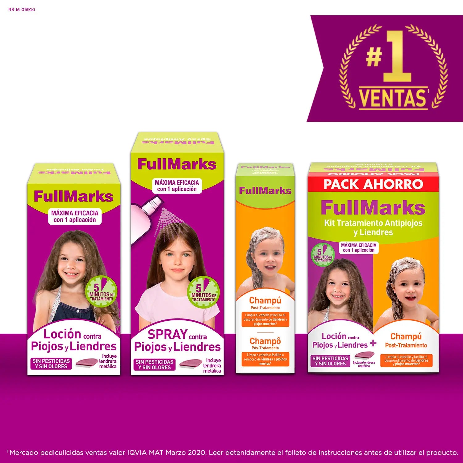 Fullmarks Spray Antipiojos 150 ml