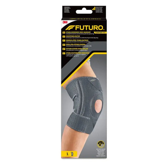 Futuro™ Rodillera Estabilizadora Ajuste Confort 04040, Ajustable (27.9 - 55.9 Cm)