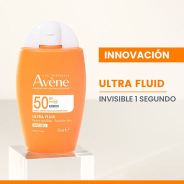 Avene Ultrafluid Invisible Spf50 Av, 50 ml