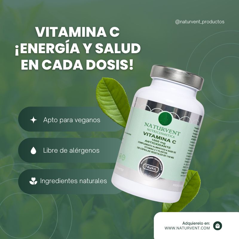 Naturvent Vitamins Vitamin C 120 capsules
