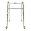 García 1880 Folding Aluminium Walker with Front Wheels