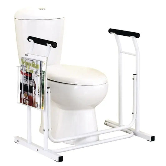 Garcia 1880 Portable Toilet Armrest With Magazine Holder