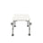 García 1880 Adjustable Shower Stool With Armrests