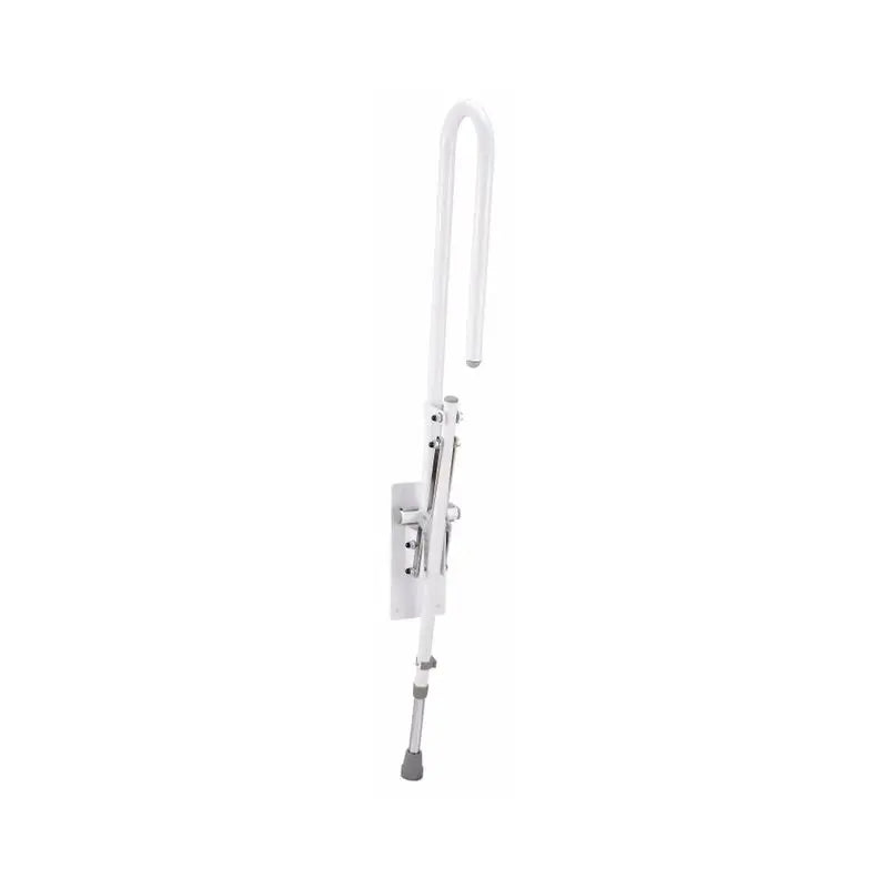 Garcia 1880 White Epoxy Steel Hinged Bar With Leg