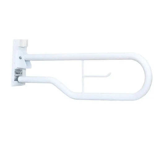 Garcia 1880 White Epoxy Steel Hinged Bar