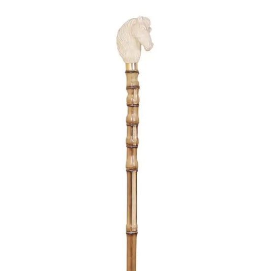 Garcia 1880 Walking Stick Collection Bamboo Fist Horse Fist Imit.ivory