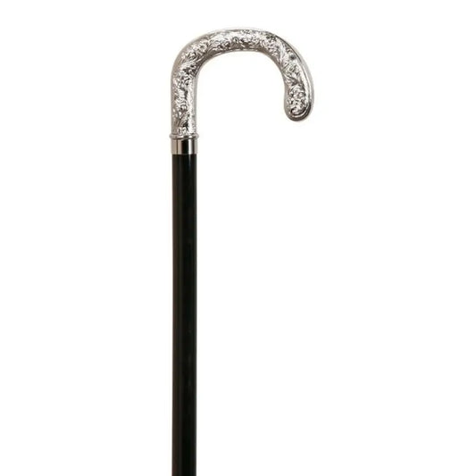 García 1880 Walking Stick Collection Engraved Nickel Cuff