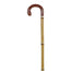 Garcia 1880 Bamboo Walking Stick, Nacarina Grip, with Rubber