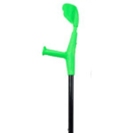 Garcia 1880 Children's English Walking Stick Green Black Tube (Pair)