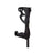 Garcia 1880 English Walking Stick Plus Black (Pair)