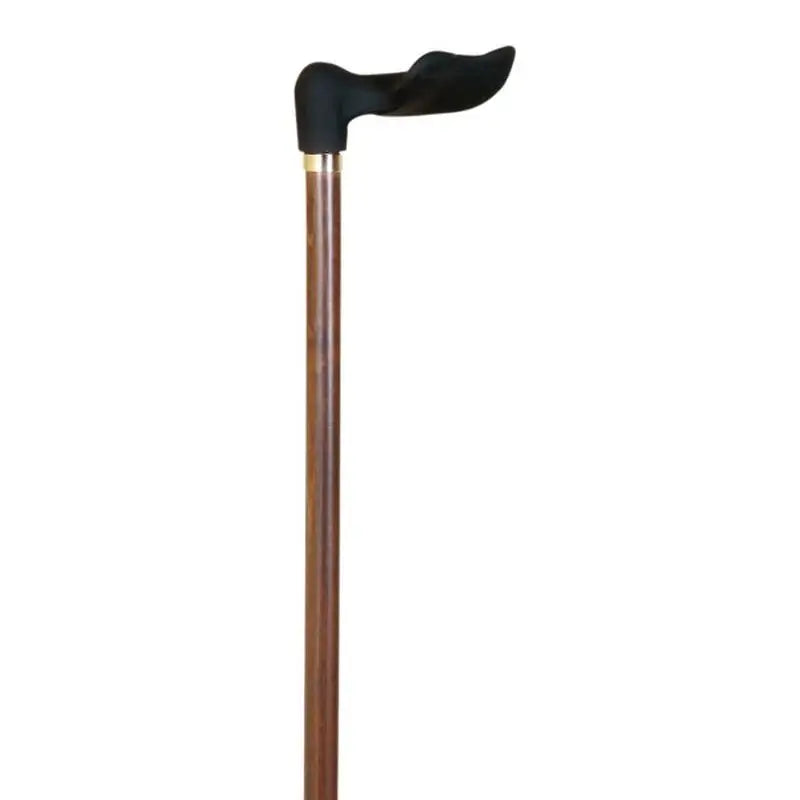 Garcia 1880 Anatomic Muletilla Soft Black Fist Anatomic Crutch, Left