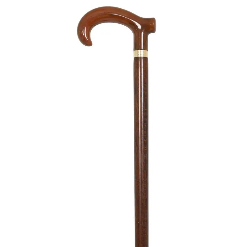 Garcia 1880 Brown Beech Muletilla Curved Acetate Handle