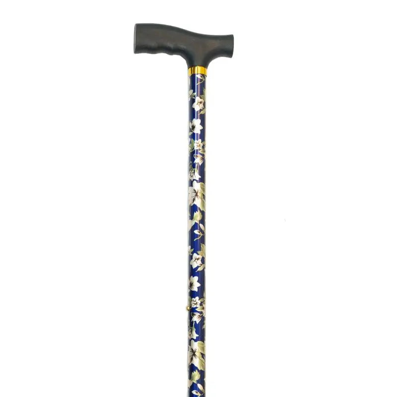 García 1880 Extendable Muletilla Blue Flowers Plastic Fist