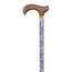 Garcia 1880 Extendable Crutch, Blue Cashmere, Wooden P