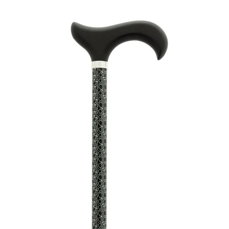 Garcia 1880 Black Extendable Crutch Black Wooden Fist Black