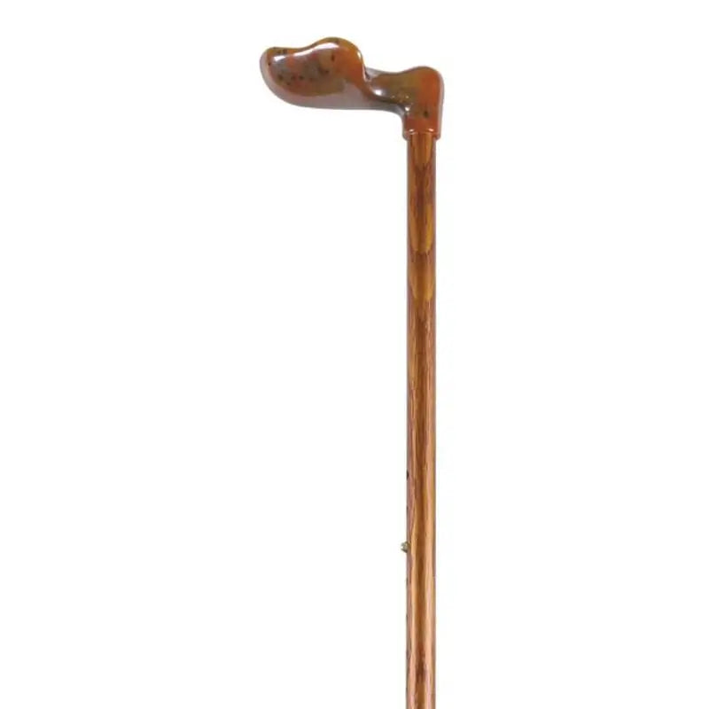 García 1880 Muletilla Extensible Imit.Madera Imitation Wooden Anatomical Right Hand Grip