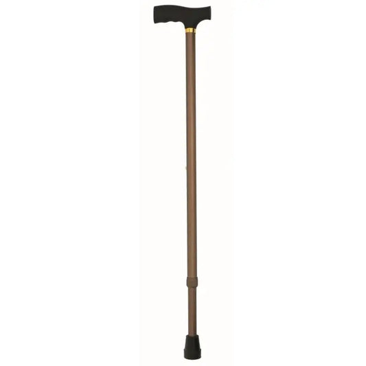 Garcia 1880 Extendable Crutch Brown Brown Plastic Fist