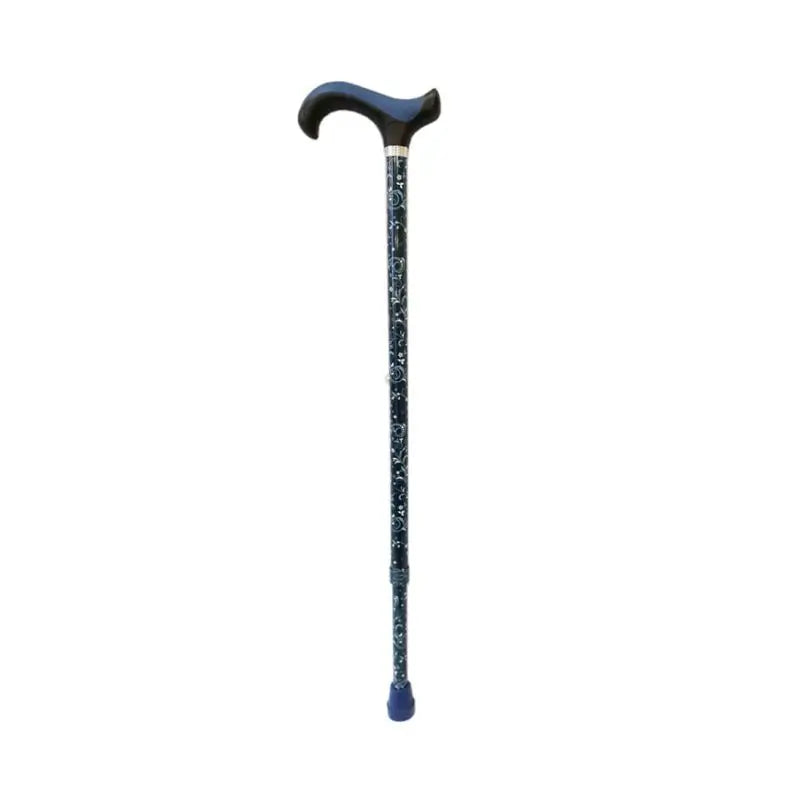 Garcia 1880 Black & Blue Extendable Soft Touch Fist Crutch