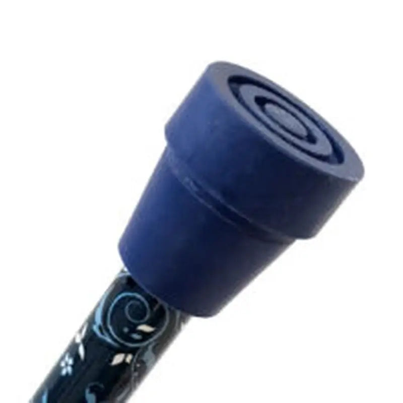 Garcia 1880 Black & Blue Extendable Soft Touch Fist Crutch