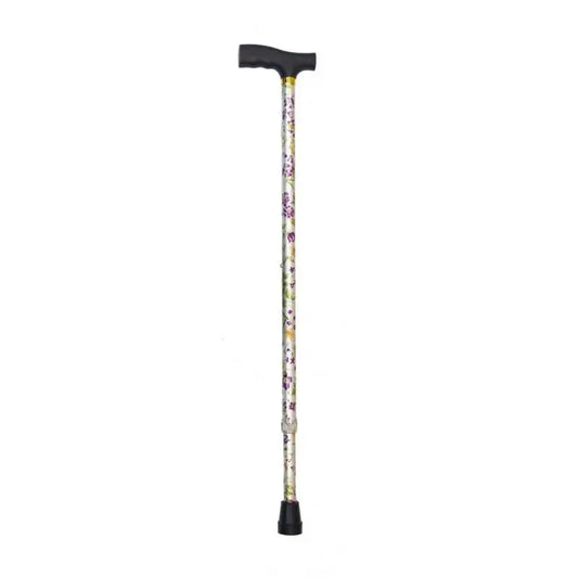 Garcia 1880 Muletilla Extendable Silver Flowers Plastic Fist