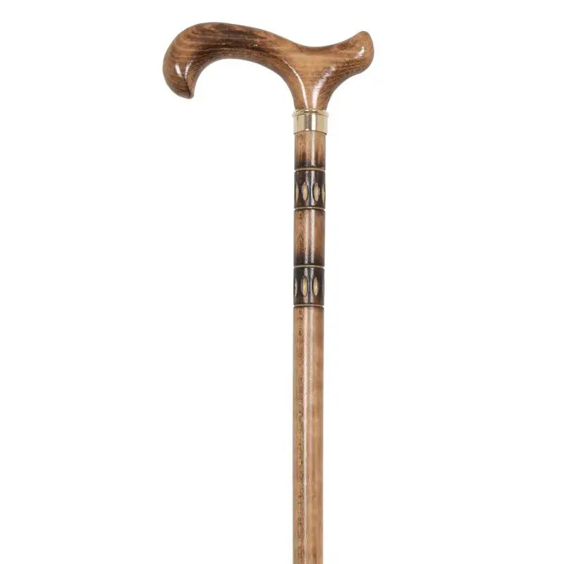 García 1880 Muletilla Flamed Beech With Drawing Derby Wooden Fist