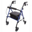 Garcia 1880 Aluminium Rollator With Brakes (Blue)