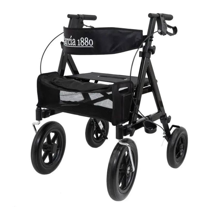 Garcia 1880 Foldable Aluminium Rollator 300mm Wheels