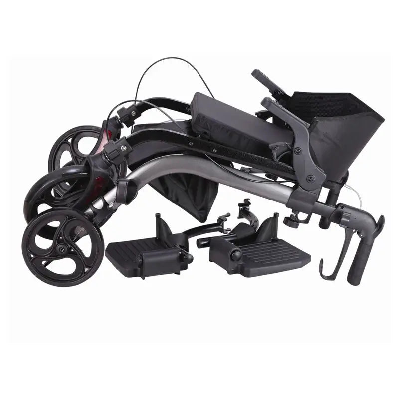 Garcia 1880 Rollator + Chair 2 In 1