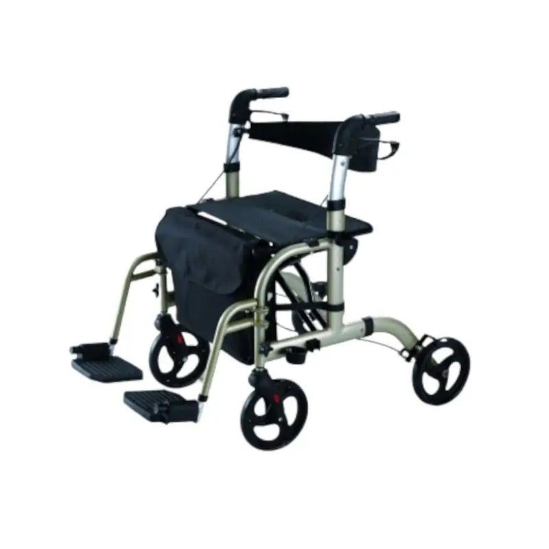 Garcia 1880 Rollator + Chair 2 In 1