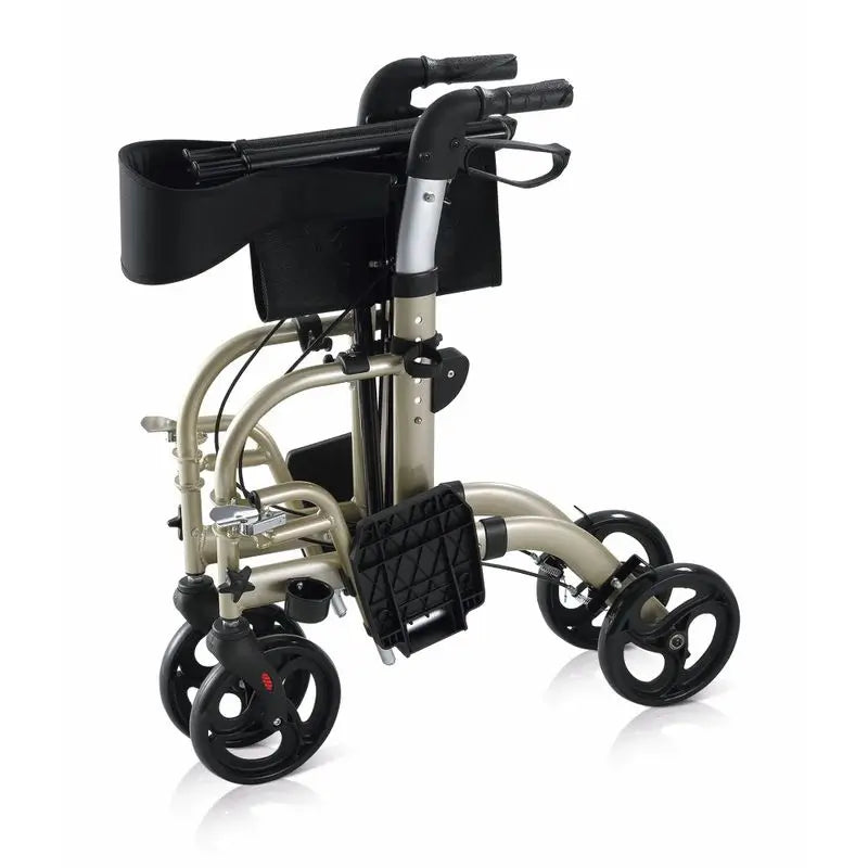 Garcia 1880 Rollator + Chair 2 In 1