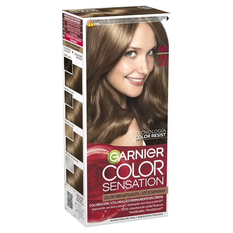 Garnier Color Sensation Cream Permanent Hair Color 6.0 Dark Blonde