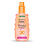 Garnier Delial Delial Invisible Protect Glow Sun Spray Spf 30 with Vitamin E and Watermelon Extract - 150Ml