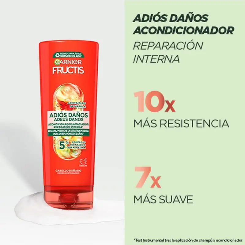 Garnier Fructis Goodbye Damage Conditioner With Marula Oil For Damaged Hair 250Ml