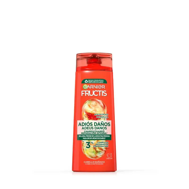 Garnier Fructis Goodbye Damage Shampoo With Marula Oil For Damaged Hair 300Ml