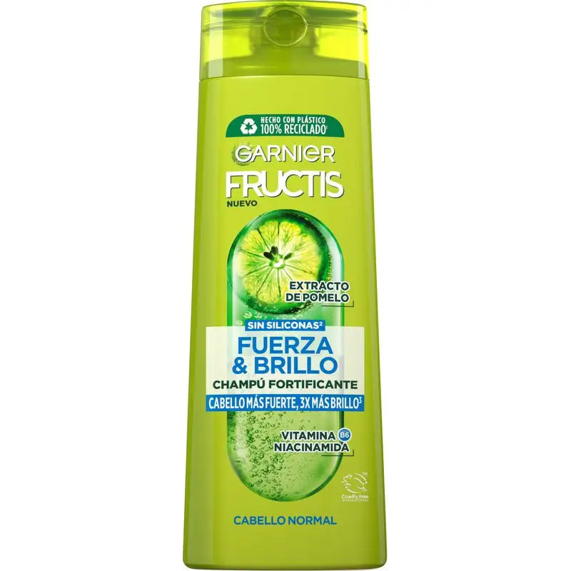 Garnier Fructis Strength & Shine Shampoo For Normal Hair - 380 Ml