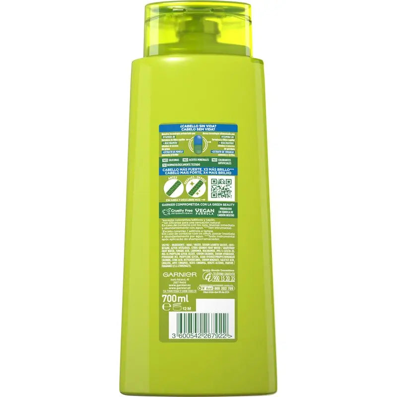 Garnier Fructis Strength & Shine Shampoo Normal Hair 690 Ml