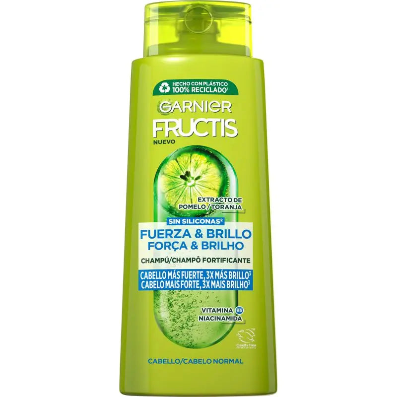 Garnier Fructis Strength & Shine Shampoo Normal Hair 690 Ml