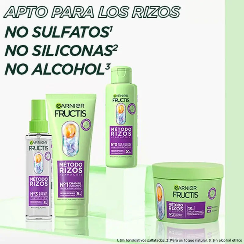 Garnier Fructis Curl Method #1 Shampoo For 72H Moisturised Curls 200Ml