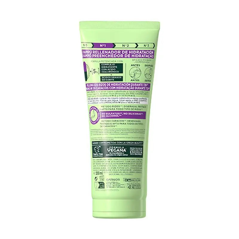 Garnier Fructis Curl Method #1 Shampoo For 72H Moisturised Curls 200Ml