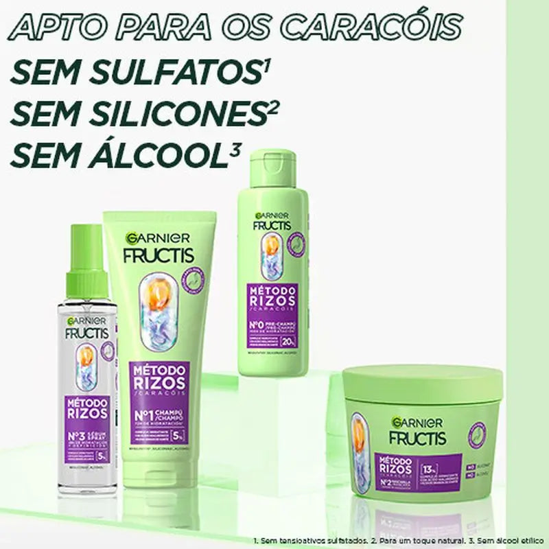 Garnier Fructis Curl Method #1 Shampoo For 72H Moisturised Curls 200Ml