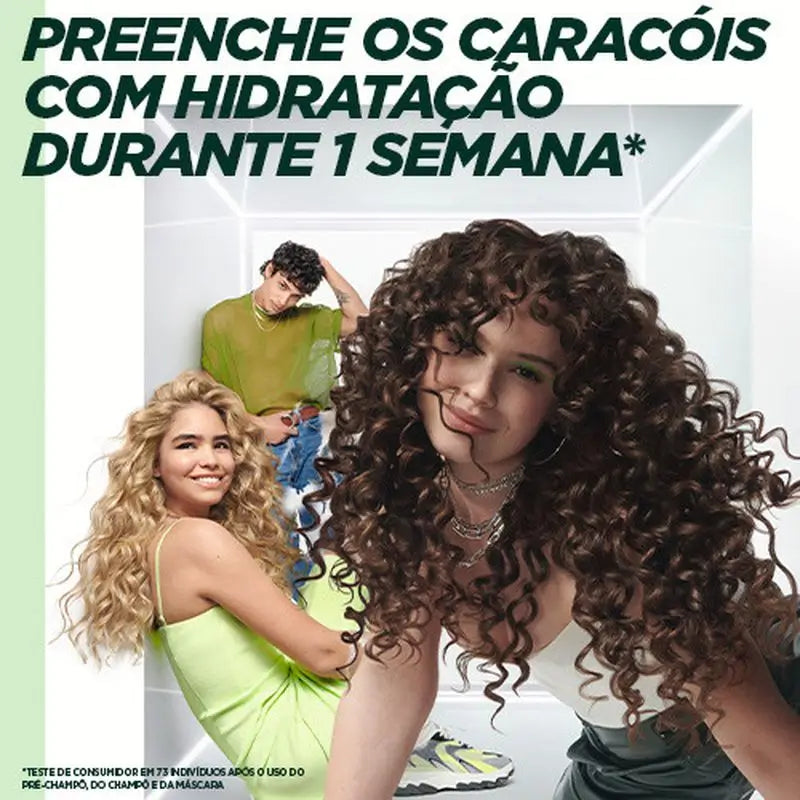 Garnier Fructis Curl Method Curl Mask #2 For Hydrated Curls For 1 Week 370Ml