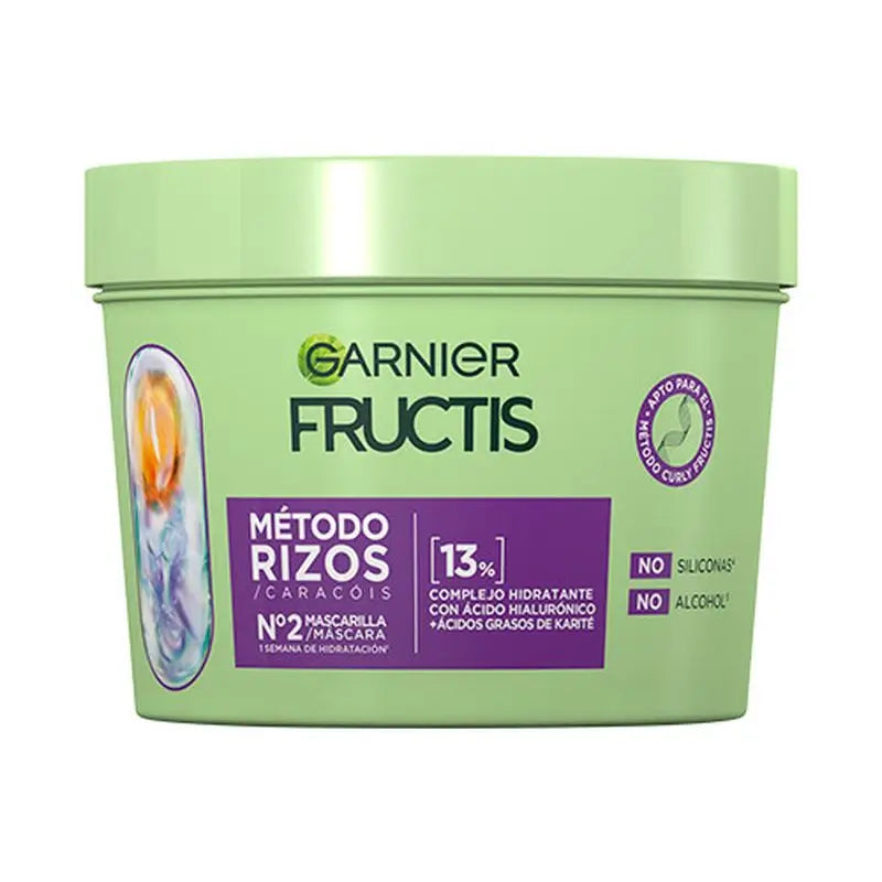 Garnier Fructis Curl Method Curl Mask #2 For Hydrated Curls For 1 Week 370Ml