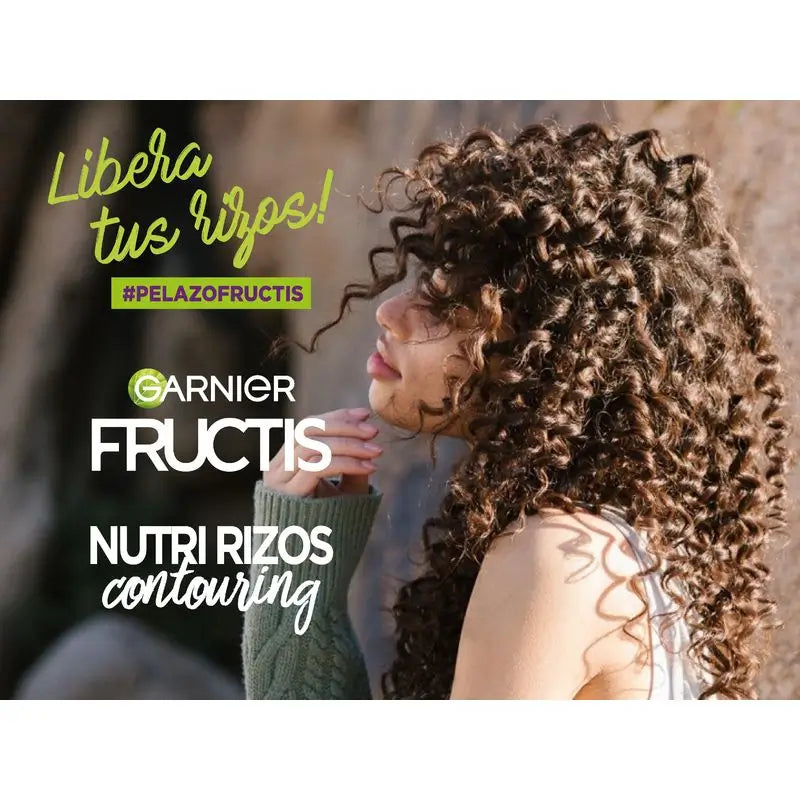 Garnier Fructis Nutri Curls Contouring Shampoo Curly or Wavy Hair - 690 Ml