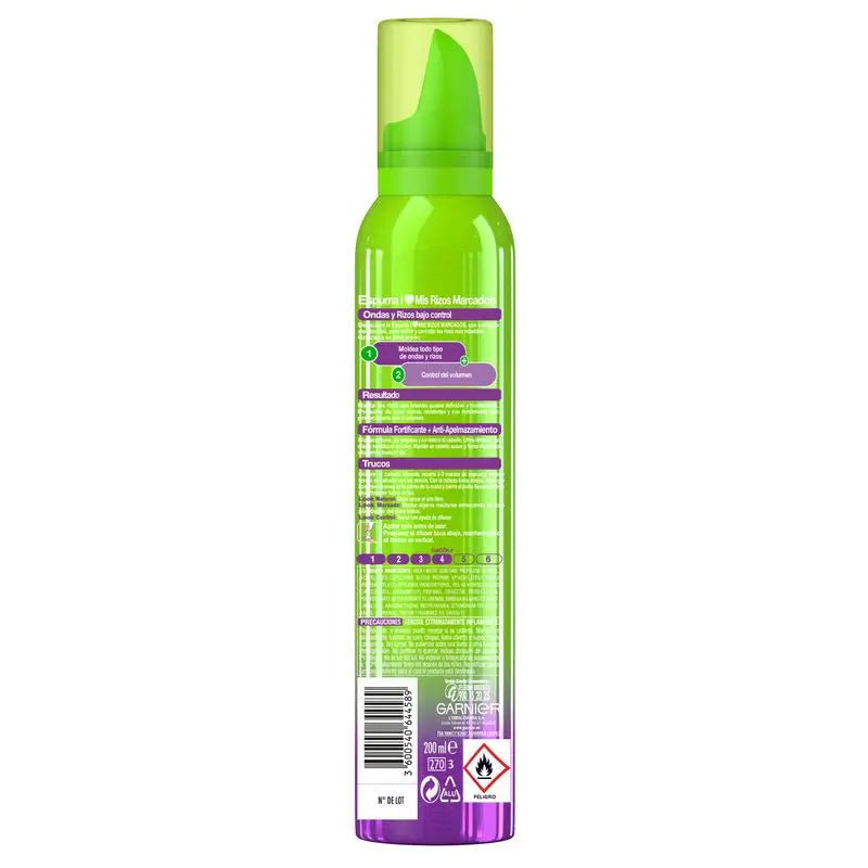 Garnier Fructis Style Hydra Curl Foam 200 Ml