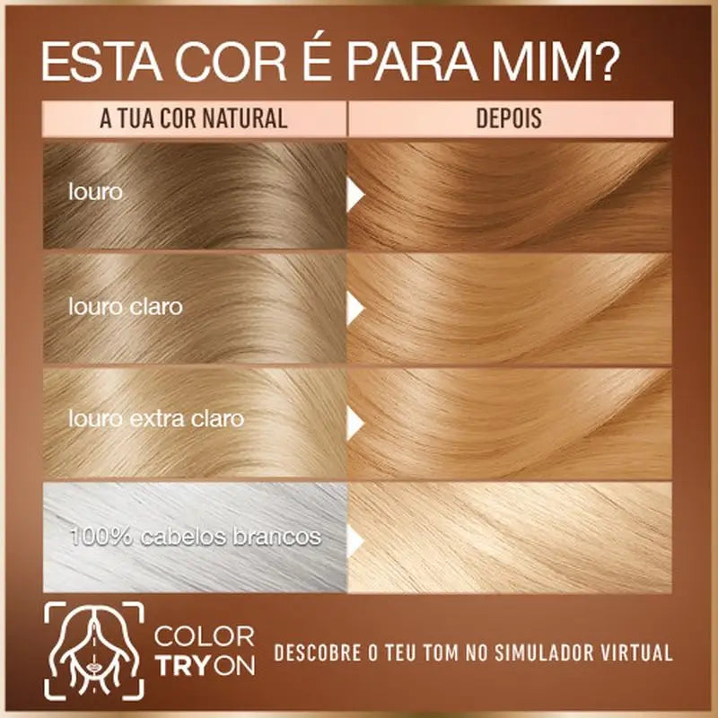 Garnier Good Permanent Colouring Ammonia Free, 90% Natural Origin Shade 10.14 Camomile Blonde.