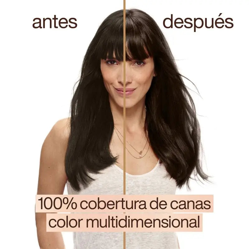 Garnier Good Permanent Colouring Ammonia Free, 90% Natural Origin Shade 4.0 Cocoa Brown.