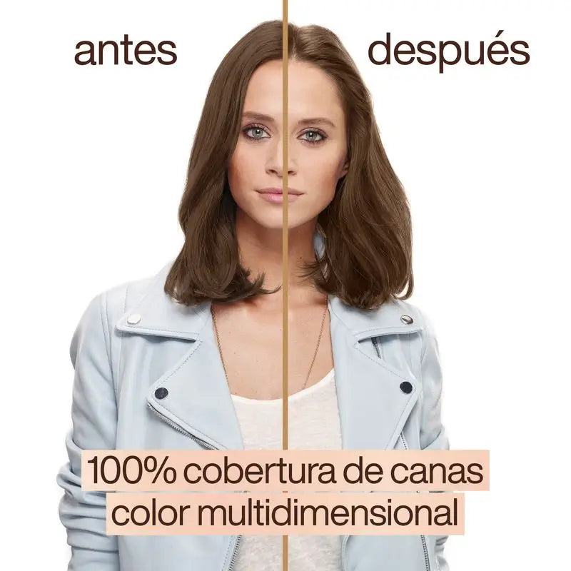 Garnier Good Permanent Colouring, Ammonia-Free, 90% Natural Origin Shade 6.0 Auburn Mocaccino.